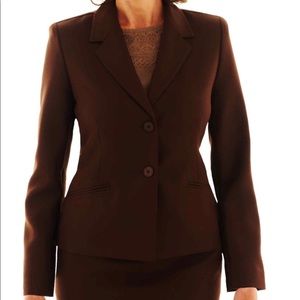 Brown Padded Button Work Blazer 22W.  All reasonable offers accepted ❤